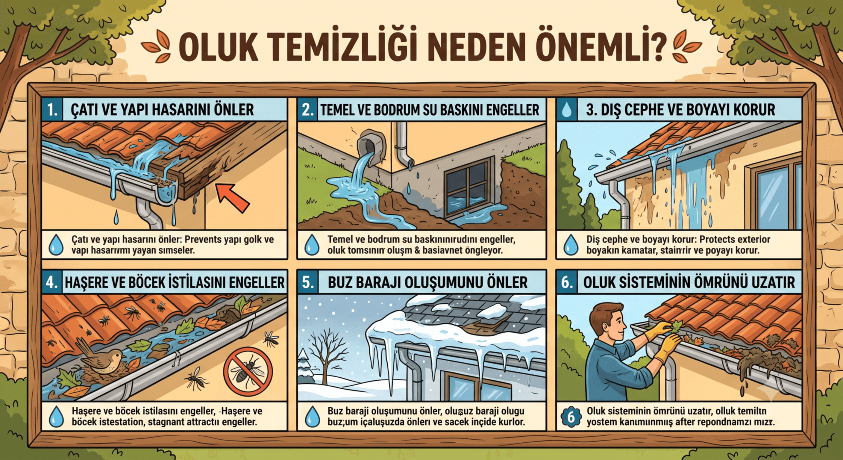 Oluk Temizliği Neden Önemli?